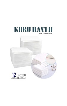 Tek Kullanımlık Kuru Havlu Çok Amaçlı 40x80 Cm 12 Adet 718430