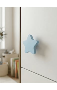 Yıldız Görünümlü Dolap Kulpu ,cocuk Odası, Modern Ve Dayanıklı - Tekli Açık Mavi Yıldız Görünümlü Dolap Kulpu ,cocuk Odası, Modern Ve Dayanıklı - Tekli Açık Mavi