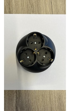 Üçlü Sıva Altı Topraklı Grup Priz Elbi Vantablack 609 Üçlü Sıva Altı Topraklı Grup Priz Elbi Vantablack 609