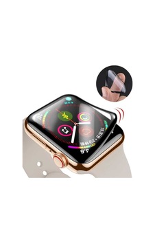 Apple Watch 40mm Ultra Ince Darbe Emici Eko Ppma Pet Saat Ekran Koruyucu Apple Watch 40mm Ultra Ince Darbe Emici Eko Ppma Pet Saat Ekran Koruyucu