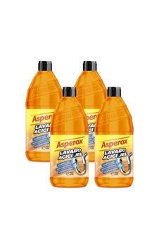 Asperox Lavabo Açıcı Jel 1 Lt 4 Lü