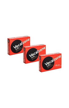Vocalzone 24 Boğaz Pastili 3’Lü Paket Vocalzone 24 Boğaz Pastili 3’Lü Paket