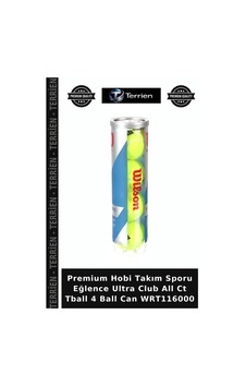 Premium Hobi Takım Sporu Eğlence Ultra Club All Ct Tball 4 Ball Can Wrt116000