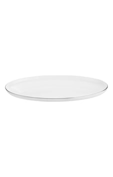 Leggno Chester Sılver Büyük Kayık 31 Cm Beyaz Leggno Chester Sılver Büyük Kayık 31 Cm Beyaz
