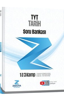 Zeduva Yayınları Tyt Tarih 1 Kitap 3 Kamp Soru Bankası Zeduva Yayınları Tyt Tarih 1 Kitap 3 Kamp Soru Bankası
