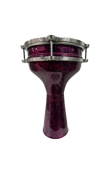 Vatan Yüzüklü Darbuka Pembe Kırçıllı Desenli Vatan Yüzüklü Darbuka Pembe Kırçıllı Desenli