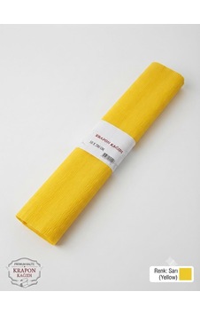 Premium Sarı Krapon Süsleme Kağıdı 50x200 Cm 60 Gr Parti, Organizasyon Ve Okul Etkinlikleri İçin 1 Adet Premium Sarı Krapon Süsleme Kağıdı 50x200 Cm 60 Gr Parti, Organizasyon Ve Okul Etkinlikleri İçin 1 Adet