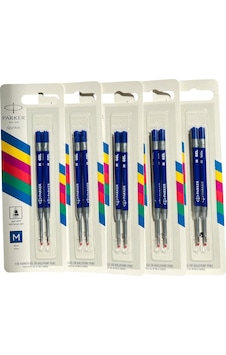 Parker Jel Kalem Refill Plastik Gövde 2'li Blister 5 Adet M Uç Mavi Parker Jel Kalem Refill Plastik Gövde 2'li Blister 5 Adet M Uç Mavi