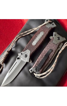 Knivox Browning 364 Kahverengi Paracordlu Kamp Çakısı