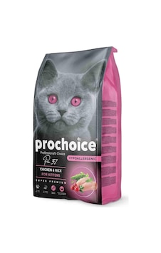 Pro Choice Pro 37 Tavuklu ve Pirinçli Yavru Kedi Maması 2 KG