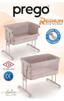 Prego Regnum Anne Yanı Beşik Bej 4095 Prego Regnum Anne Yanı Beşik Bej 4095