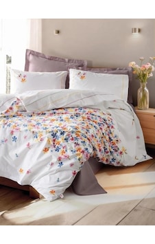 Cotton Box Modeline Flurry Lila Çift Kişilik Nevresim Takımı Renkli Cotton Box Modeline Flurry Lila Çift Kişilik Nevresim Takımı Renkli