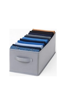 Orret Home 24x41x20 Cm Bez Kutu Pantolon Organizeri Dolap İçi Düzenleyici, Çamaşır Organizer, Gardırop İçi Pantolon Saklama Kutusu, Katlanabilir Dolap Organizer Sepeti Orret Home 24x41x20 Cm Bez Kutu Pantolon Organizeri Dolap İçi Düzenleyici, Çamaşır Organizer, Gardırop İçi Pantolon Saklama Kutusu, Katlanabilir Dolap Organizer Sepeti