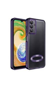 Galaxy A05s Kılıf Kamera Korumalı Logo Gösteren Zore Omega Kapak Derin Mor Galaxy A05s Kılıf Kamera Korumalı Logo Gösteren Zore Omega Kapak Derin Mor