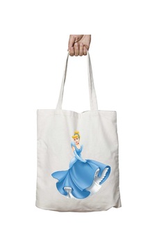 Art Hediye Cinderella İki Taraf Kalıcı Yıkanabilir Okul Plaj Omuz Bez Çanta Çok Renkli