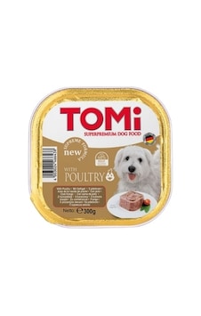 Tomi - 546 - Köpek Kümes Hayvanlı Pate Alüminyum Yaş Mama - Csmo-tex - 300gr Pate Tomi - 546 - Köpek Kümes Hayvanlı Pate Alüminyum Yaş Mama - Csmo-tex - 300gr Pate