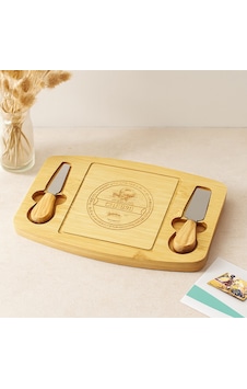 Bambu Peynir Sunum Panosu 19x28,7x1,4 Cm 2 Ahşap Bıçak Bambu Peynir Sunum Panosu 19x28,7x1,4 Cm 2 Ahşap Bıçak