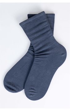 Tudors Unisex Çizgili Kolej Tenis Çorabı-27161 - Standart Mavi Tudors Unisex Çizgili Kolej Tenis Çorabı-27161 - Standart Mavi