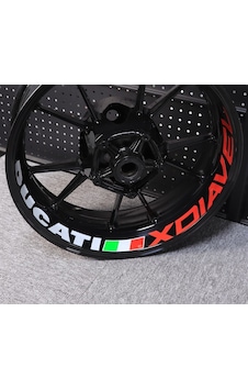 Ducati Xdıavel Yazılı Jant İçi Sticker Etiket Modeli Ducati Xdıavel Yazılı Jant İçi Sticker Etiket Modeli