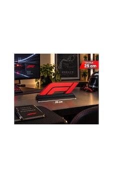 F1 Logo Dekoratif Masaüstü Biblo 25 Cm Formula 1 Temalı 3d Baskı Dekor