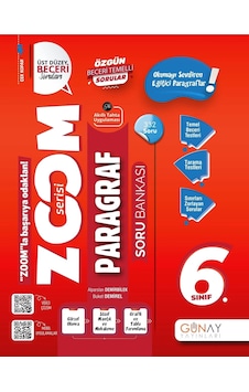 Günay Yayınları 6.sınıf Zoom Serisi Paragraf Günay Yayınları 6.sınıf Zoom Serisi Paragraf