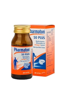 Pharmaton 50 Plus 60 Kapsül Pharmaton 50 Plus 60 Kapsül