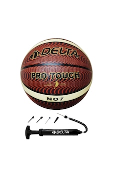 Delta Pro Touch 7 Numara Dura-strong Deluxe Basketbol Topu + Çok Fonksiyonlu Top Pompası İkili Set Delta Pro Touch 7 Numara Dura-strong Deluxe Basketbol Topu + Çok Fonksiyonlu Top Pompası İkili Set