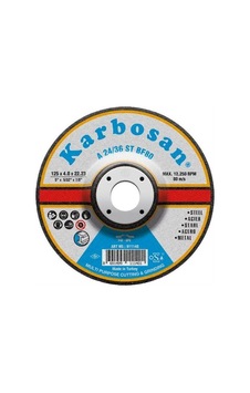 Karbosan Nk Bombeli Metal Taşlama Taşı 180x8.0x22 Mm Karbosan Nk Bombeli Metal Taşlama Taşı 180x8.0x22 Mm