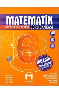 Mozaik Yayınları 6.Sınıf Matematik Soru Bankası Mozaik Yayınları 6.Sınıf Matematik Soru Bankası
