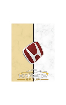 Honda Civic Fc5 Arka Bagaj Logosu Arması Kırmızı Logo 2016 Ve Üzeri Honda Civic Fc5 Arka Bagaj Logosu Arması Kırmızı Logo 2016 Ve Üzeri