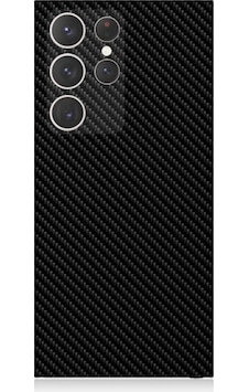 Samsung Galaxy S23 Ultra Uyumlu Silikon Kılıf Siyah Karbon Motif Samsung Galaxy S23 Ultra Uyumlu Silikon Kılıf Siyah Karbon Motif