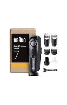 Braun Beard Trimmer Series 7, Erkek Elektrikli Sakal Kesme Makinesi, 8 Aksesuarlı, Ultra Keskin Problade Bıçak, 100 Dakika Pil Ömrü, Kablosuz Sakal Tıraş Makinesi, 40 Boy, Su Geçirmez, Bt7441, Siyah Braun Beard Trimmer Series 7, Erkek Elektrikli Sakal Kesme Makinesi, 8 Aksesuarlı, Ultra Keskin Problade Bıçak, 100 Dakika Pil Ömrü, Kablosuz Sakal Tıraş Makinesi, 40 Boy, Su Geçirmez, Bt7441, Siyah