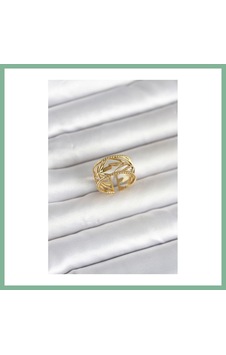 Bşkvirgo 316l Çelik Gold Renk Başak Model Kadın Yüzük Bsk2026 00053578 Bşkvirgo 316l Çelik Gold Renk Başak Model Kadın Yüzük Bsk2026 00053578