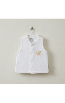 Bebitof Bebek Yelek 60043 Ekru Bebitof Bebek Yelek 60043 Ekru