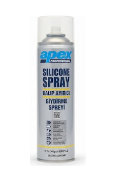 Silikon Sprey Kalıp Ayırıcı Yağlayıcı Koruyucu Plastik Metal Kauçuk İçin