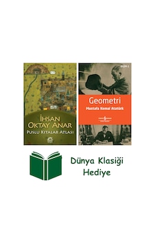 Puslu Kıtalar Atlası + Geometri + Dünya Klasiği Hediye Puslu Kıtalar Atlası + Geometri + Dünya Klasiği Hediye