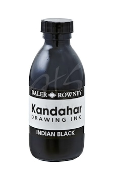 Daler Rowney Kandahar Siyah Çini Mürekkebi 175Ml Daler Rowney Kandahar Siyah Çini Mürekkebi 175Ml
