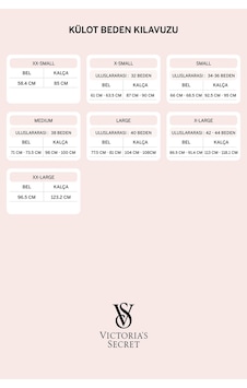 Victoria's Secret Vs Logo İşlemeli Askılı Bikini Külot Bordo Victoria's Secret Vs Logo İşlemeli Askılı Bikini Külot Bordo