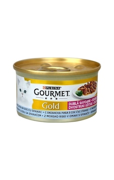 Gourmet Gold Okya.balığı Ispanak Kedi Kon. 85 Gr 24lü Gourmet Gold Okya.balığı Ispanak Kedi Kon. 85 Gr 24lü