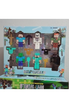 Oyuncak Minecraft Karakter Figür Seti 15 Parça Minecraft Oyuncak Oyuncak Minecraft Karakter Figür Seti 15 Parça Minecraft Oyuncak