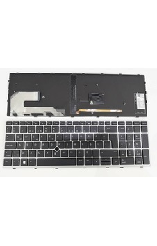 Hp Elitebook L29477-001 L29477-141 İle Uyumlu Notebook Klavye - Tuş Takımı / Siyah - Tr - Backlit