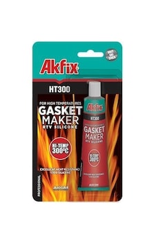 Akfix Ht-300 Sa-215 Kırmızı Sıvı Conta Yüksek Isıya Dayanıklı 50ml- 24'li Paket