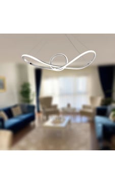 Modern Led Avize 3 Renk Işık Beyaz-gün Işığı-sarı Modern Led Avize 3 Renk Işık Beyaz-gün Işığı-sarı