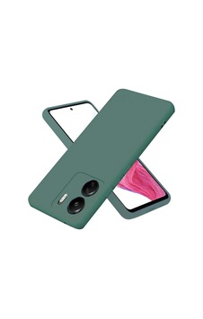 Xiaomi Redmi 13c Kılıf First Silikon - Koyu Yeşi 256b3 Yeşil