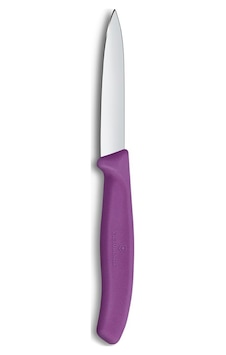 Victorinox 6.7605.C1 8 cm Düz Soyma Bıçağı  Mor