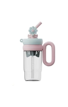 Cocosmile 1000ml Tritan Su Matarası Sporcu Su Şişesi Pink Cs8832 Açık Pembe