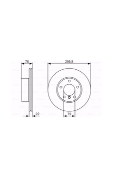Bmw 5 Touring 525 Tds 1996-2004 Bosch Ön Fren Diski Bmw 5 Touring 525 Tds 1996-2004 Bosch Ön Fren Diski