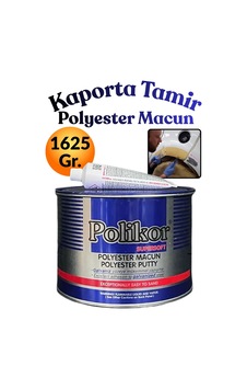 Süper Soft Polyester Macun 1625 Gr Çelik Macun Oto Araba Kaporta Tamir Dolgu Ve Yoklama Macunu Ahşap Metal Fiber Uyumlu Kolay Zımparalanan Sertleştiricili Süper Soft Polyester Macun 1625 Gr Çelik Macun Oto Araba Kaporta Tamir Dolgu Ve Yoklama Macunu Ahşap Metal Fiber Uyumlu Kolay Zımparalanan Sertleştiricili