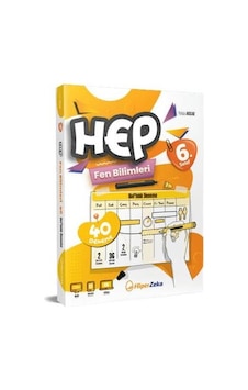 6. Sınıf Haftalık Hep Fen Bilimleri 40 Deneme Hiper Zeka Yayınlar 6. Sınıf Haftalık Hep Fen Bilimleri 40 Deneme Hiper Zeka Yayınlar