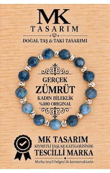 Gerçek Zümrüt Kadın Bileklik Mk.7000.004-enerji Ve Stres Bilekliği Çok Renkli Gerçek Zümrüt Kadın Bileklik Mk.7000.004-enerji Ve Stres Bilekliği Çok Renkli